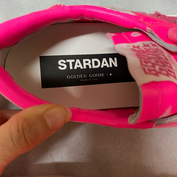 NIB Golden Goose Stardan Hot Pink Sneaker, 40 - Picture 14 of 15